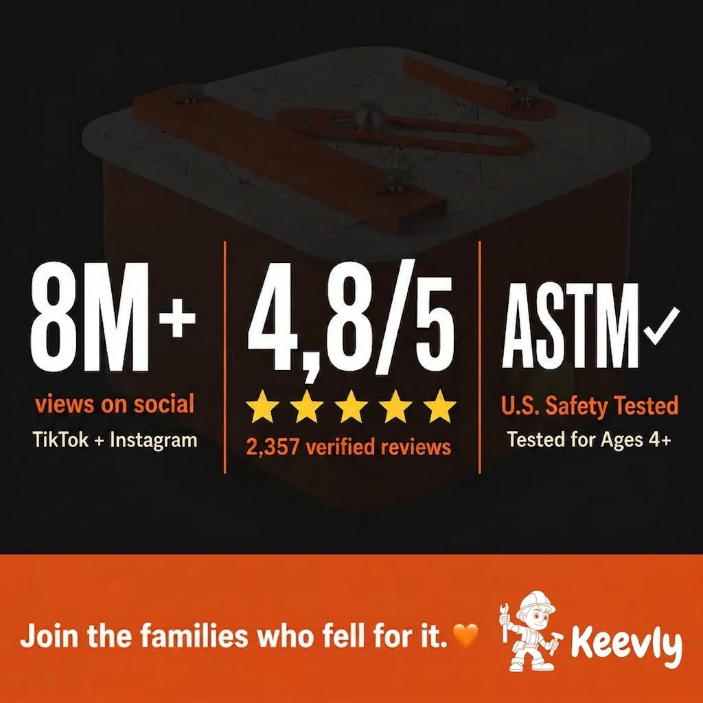 Keevly Creative Cutter — Safe Cardboard Cutting Tool for Kids